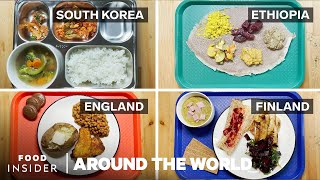 What School Lunch Looks Like Around The World  Around The World  Food Insider [upl. by Dugald]