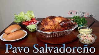 Pavo relleno al horno Salvadoreño [upl. by Pliske]