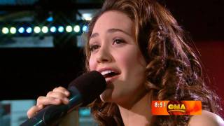 720p Emmy Rossum  Slow Me Down GMA 2007 [upl. by Halbeib]