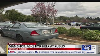 Shooting victim shows up at Publix [upl. by Menard]