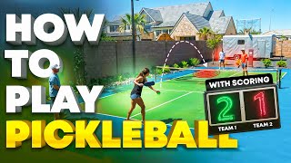 How to Play Pickleball in 5 Minutes [upl. by Vada]