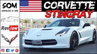 CORVETTE C7 STINGRAY 2017  Review en Español  Prueba  Supercars of Mike [upl. by Mastat]