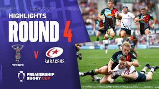 Harlequins v Saracens  HIGHLIGHTS  Nine Different Try Scorers  Premiership Cup 202324 [upl. by Halludba]