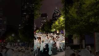 Dîner en Blanc Atlanta  10th celebration [upl. by Enirual]