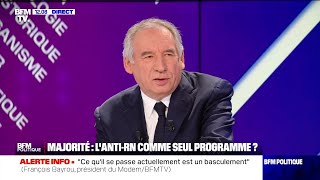 Le seul courant qui nait jamais varié sur lEurope cest le courant central  François Bayrou [upl. by Hgielrebma494]