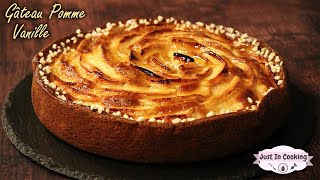 Recette de Gâteau Moelleux Pomme Vanille au Mascarpone [upl. by Eirahcaz]