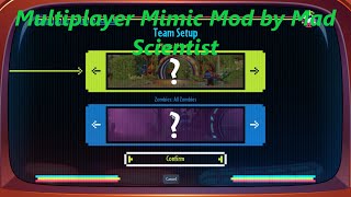 Plants vs Zombies Garden Warfare 2 Multiplayer Mimic Mod by Mad Scientist [upl. by Lamont813]