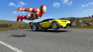 Iron Man MK46 vs Hypercars at Highlands [upl. by Nuahsor756]