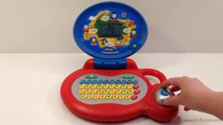 Vtech Thomas the Tank Engine Kids Lap top Computer Toy with Music Sounds [upl. by Gerge519]