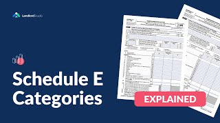 How to Easily Complete Schedule E for Real Estate Investors StepbyStep Guide  Landlordstudiocom [upl. by Jedediah]