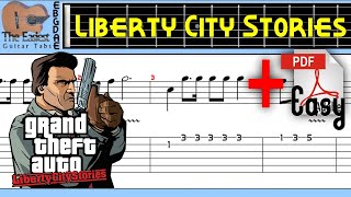 GTA Liberty City Stories Theme Guitar Tab [upl. by Ahsikym]