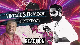 Vintage STR photoshoot BTS Reaction AGS Entertainment  Simbu [upl. by Dnesnwot812]