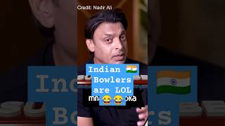 Shoaib Akhtar on Indian bowlers [upl. by Hasila]