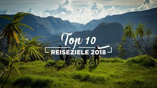 TOP 10 BELIEBTESTE REISEZIELE WELTWEIT [upl. by Anaxor546]