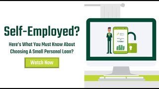 SelfEmployed Here’s What You Must Know About Choosing A Small Personal Loan  SMFG India Credit [upl. by Nairahcaz]