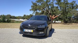 Skoda Fabia 10 TSI 110cv Black Edition  Review em PT [upl. by Poliard]