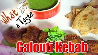 Galouti Kebab Recipe What A Taste  Vanitha TV [upl. by Yard]