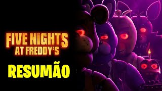 Five Nights At Freddys KKKKKKKK A História em 1 Vídeo [upl. by Lledor]