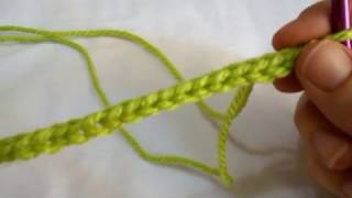 How to crochet an iCord with the easiest way [upl. by Novak]