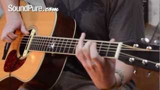 LR Baggs M80 Acoustic Pickup Demo [upl. by Elyr]