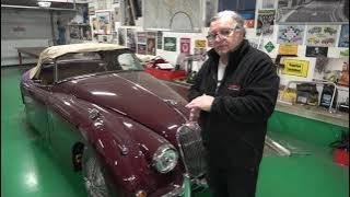 1958 Jaguar XK 150 Convertible Hood Fitting amp Parts Update [upl. by Sherfield812]