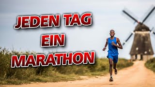 Jeden Tag ein Marathon  Trainingsplan von Kelvin Kiptum [upl. by Nelag]