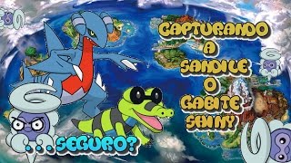 Pokémon Luna  Capturando a Sandile o Gabite Shiny o NO MALDITO CASTFORM TROL [upl. by Innor646]