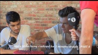 Harry Styles being confused for 3 minutes straight  PART 4 including tour moments [upl. by Mairim]