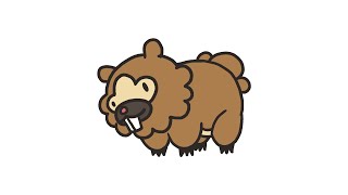 bidoof evolves [upl. by Llennahc]