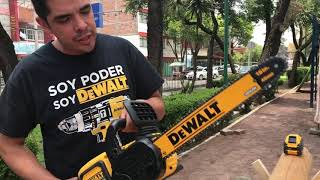 Motosierra Flexvolt 60v Dccs670x1 Dewalt [upl. by Aunson]