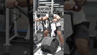 Heavy Back Training shortsShortshortvideoviralvideoviralvideoyoutubeshortsfypBackday [upl. by Noryak]