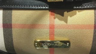 How To Recognize A Fake Burberry Handbag [upl. by Rosol]