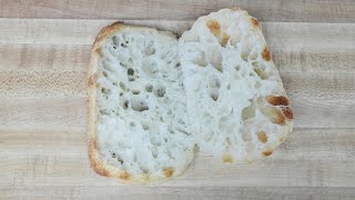 110 Hydration Sourdough Ciabatta [upl. by Madge820]