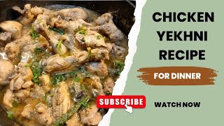 CHICKEN YAKHNI RECIPE 😋PaporiSinghraiYourFoodLab KabitasKitchen SpiceEats [upl. by Allenrad]