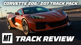 Corvette Z06 with Z07 Track Package TRACK REVIEW  MotorTrend [upl. by Attekram]