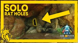 TOP 10 SOLO Rat Holes on The Center  ARK Survival Ascended [upl. by Vod626]