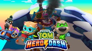 Ginger Departure To Save Ben and The City  Talking Tom Hero Dash Android Games [upl. by Aila997]