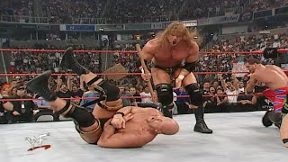 Stone Cold amp HHH Vs Chris Jericho amp Chris Benoit WWF Tag Team Championship Part 2 [upl. by Piscatelli965]