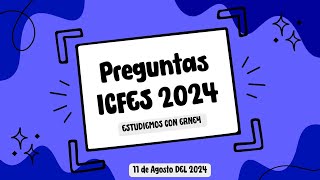 Resolviendo preguntas ICFES 2024  Matemáticas [upl. by Aleunamme]