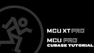 Using Mackie MCU Pro and MCU XT Pro with Cubase [upl. by Remington]