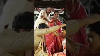 Chiranjeevi daughter Srija wedding ramcharan megastar chiranjeevi [upl. by Suaeddaht]