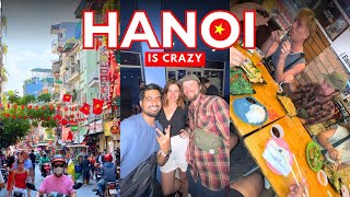 Hanoi Vietnam Is Crazy  Sim Card  Money  Transport  Food  Day1 [upl. by Brander497]