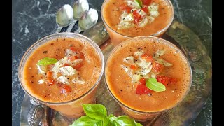 Gazpacho med en magisk ingredients Recept [upl. by Jerri]