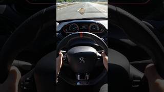 Peugeot 208 GTI Acceleration on German Autobahn THIS SOUND is INSANE peugeot autobahn sound car [upl. by Anitak]