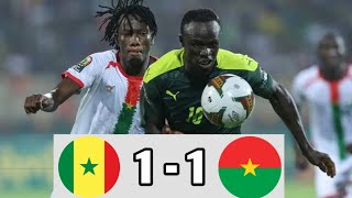 Senegal vs Burkina Faso 11 Highlights  Africa Cup 2024 eFootball Game Play [upl. by Aiseneg]