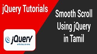 Smooth Scroll Using jQuery in Tamil [upl. by Old]