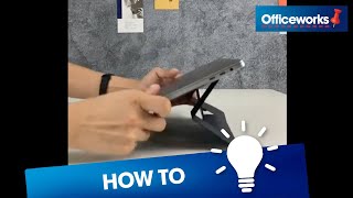 How to Use MOFT Laptop Stand [upl. by Lothar956]