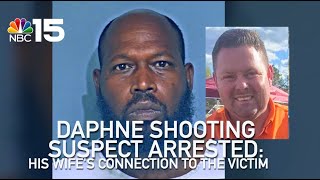 Arrest made in fatal Daphne restaurant shooting suspects wife worked with victim  NBC 15 WPMI [upl. by Leacim]