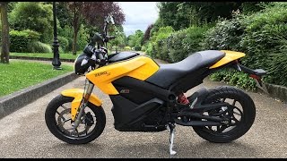 Moto 125 électrique Zero S ZF130 ESSAI Un roadster sportif avec permis AUTO [upl. by Claribel85]