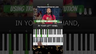 Using Tritone Substitution  Piano Tutorial [upl. by Yanrahc]